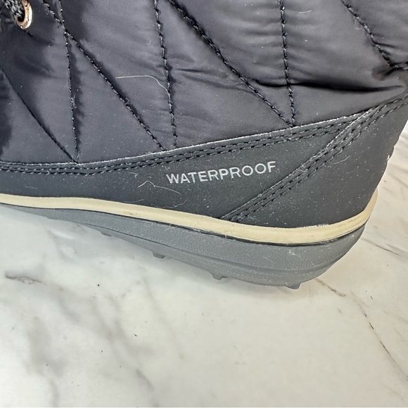 NWOT Columbia Women’s Heavenly Omni‑Heat Boots – Black Leather – Size 9.5 - Picture 12 of 15